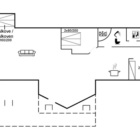 Casa vacanze Maira - 150m From The Sea By Interhome Spodsbjerg